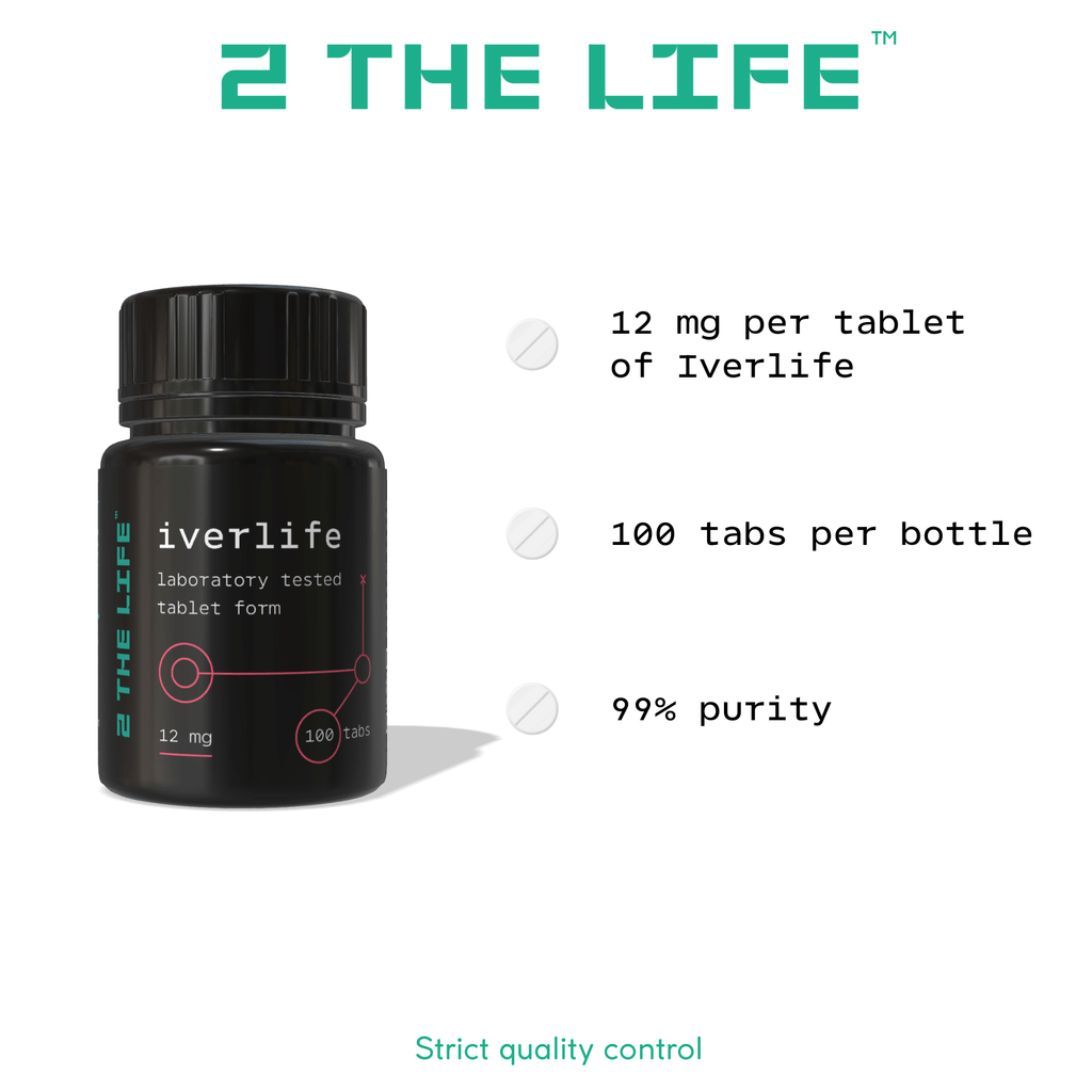 IVERLIFE 12 mg 100 pills