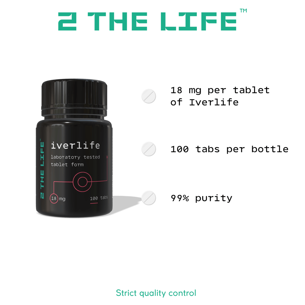 IVERLIFE 18 mg 100 pills