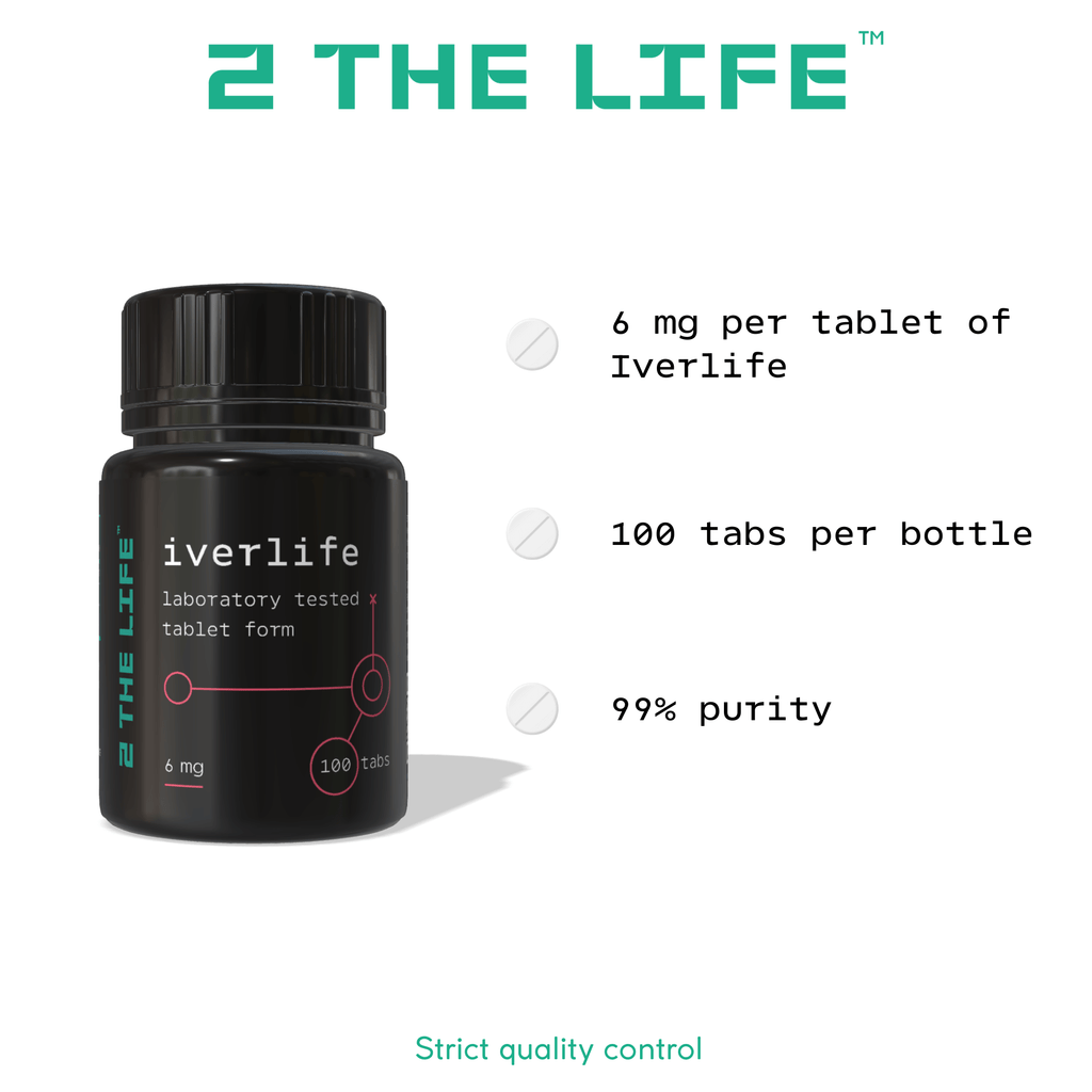 IVERLIFE 6 mg 100 pills